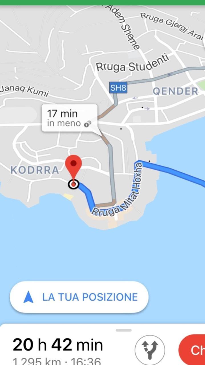 Villa Orkidea Sarandë Buitenkant foto